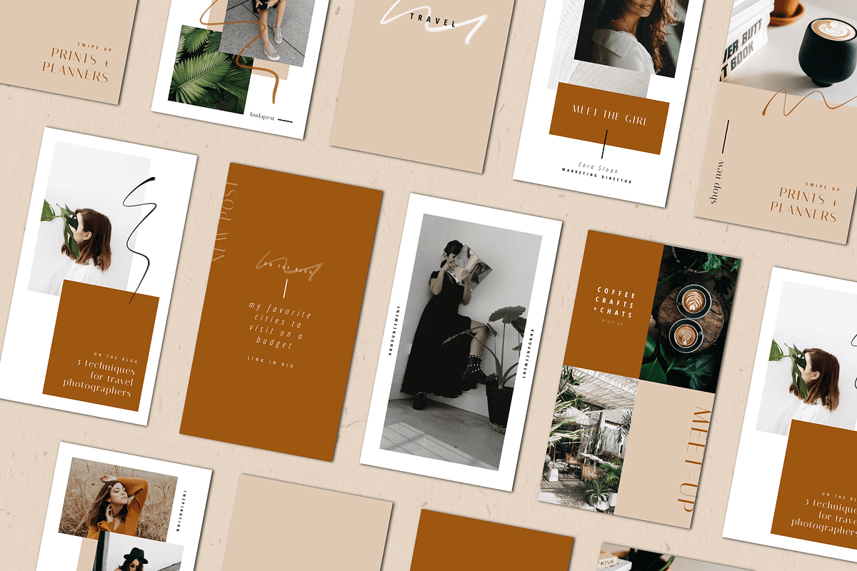 Budapest Social Media Kit, a Social Media Template by The Blog Stop (Photo 4 of 10)