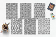 Patterns for coloring PDF,JPG vol-05, a Brochure Template by dnapslvsk (Thumbnail 5 of 6)