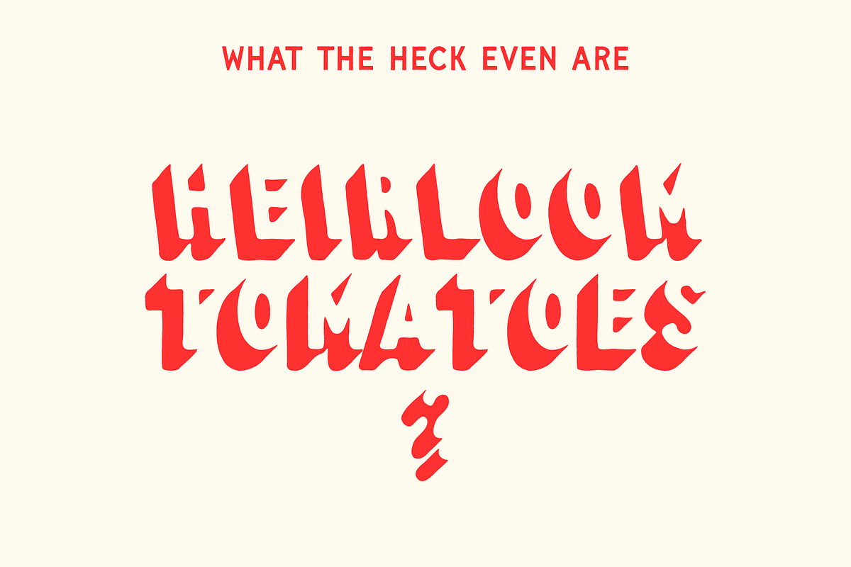 Chapstick Handdrawn Display Font, a Sans Serif Font by Off The Rack © (Photo 2 of 7)