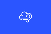 Minimal Wind Cloud Logo, a Branding & Logo Template by arhabib (Thumbnail 3 of 6)