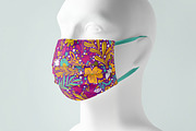 Face Mask Mock-up, a Mask Mockup by zippypixelstudio (Thumbnail 12 of 16)