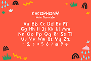 Cacophony - Fun Typeface, a Font by takoliko (Thumbnail 11 of 17)