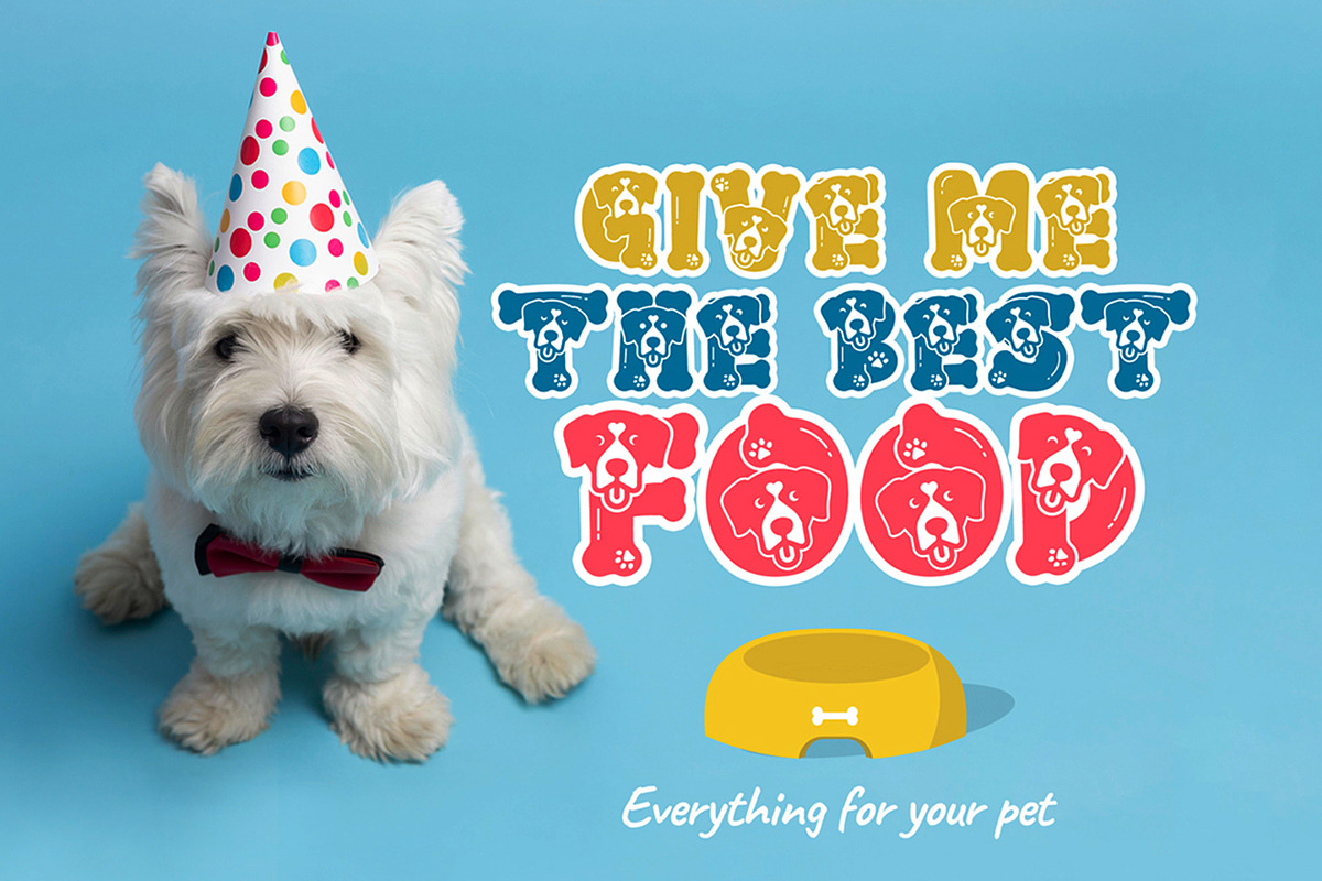 Funny Puppy | Funny Display Font, a Font by rulihoki studio (Photo 2 of 8)