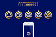 Rank Icons Set, an Icon by RalucaGheorghe (Thumbnail 1 of 2)