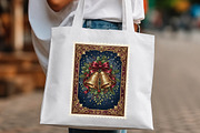 Vintage Christmas Stamps PNG Bundle, a Transportation Illustration by Digital Artistic99 (Thumbnail 8 of 9)