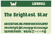 One Thousand font, a Font by weknow (Thumbnail 6 of 9)