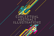 Conceptual abstract illustrations., a Decorative Illustration by Radoman (Thumbnail 1 of 11)