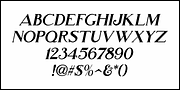 Show Card Roman JNL, a Serif Font by Jeff Levine Fonts (Thumbnail 5 of 5)