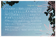 Seafoam Letters Handwritten Font, a Handwritten Font by Perplexitics (Thumbnail 10 of 10)
