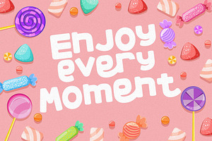 Colorful Candy - Quirky Display Font