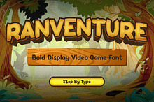 Ranventure - Bold Display Font