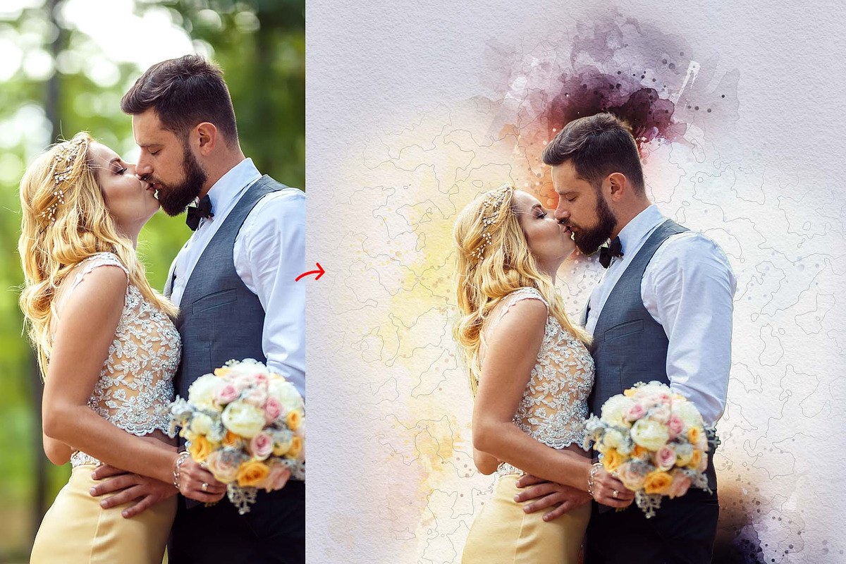 Pro Art Painting Photoshop Action, an Action Add-On by MRI STUDIO (Photo 8 of 14)