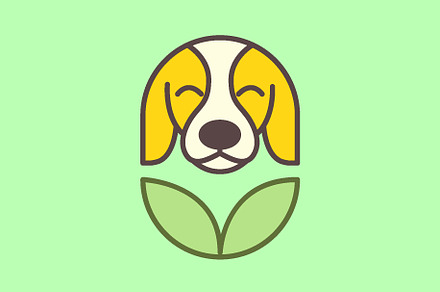 jack russel dog puppy nature logo, a Branding & Logo Template by devastd