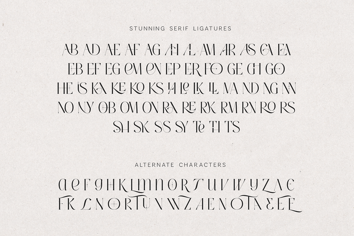 Anna Glave - Serif & Script Font Duo, a Serif Font by VP Fonts (Photo 14 of 28)