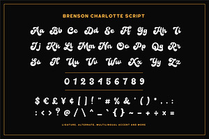 Brenson Charlotte - Retro Font Duo