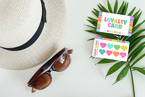 Cute Loyalty Card - 2 Sides