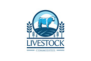 Livestock - Farmer's Market Logo, a Branding & Logo Template by ashenterprise (Thumbnail 1 of 2)