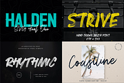 The Handmade SVG Font Bundle, a Handwritten Font by Surplus Type Co (Thumbnail 2 of 17)
