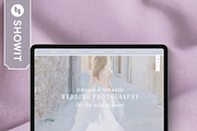 Showit Template for Wedding Pros, a Websites & App Template by Press Made Modern (Thumbnail 2 of 4)