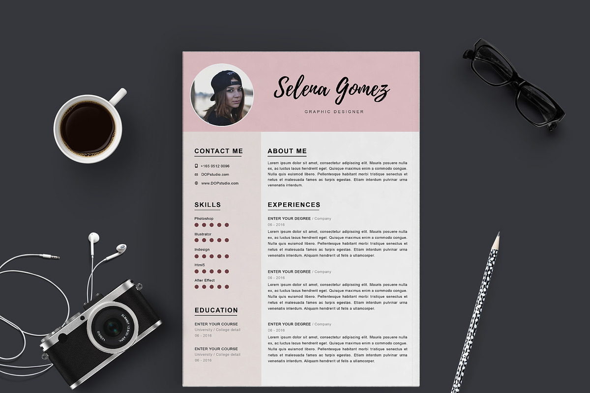Clean Cv Template, a Resume Template by Emaholic Template (Photo 3 of 4)