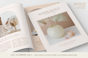 CANVA Wholesale Catalog Template