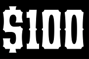 Yuma Numerals, a Slab Serif Font by Drew Melton (Thumbnail 4 of 5)