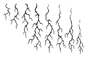 Lightning animation set with, an Illustration by Things for designers