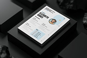 Modern Resume CV Template, a Resume Template by NorthPeak (Thumbnail 4 of 6)