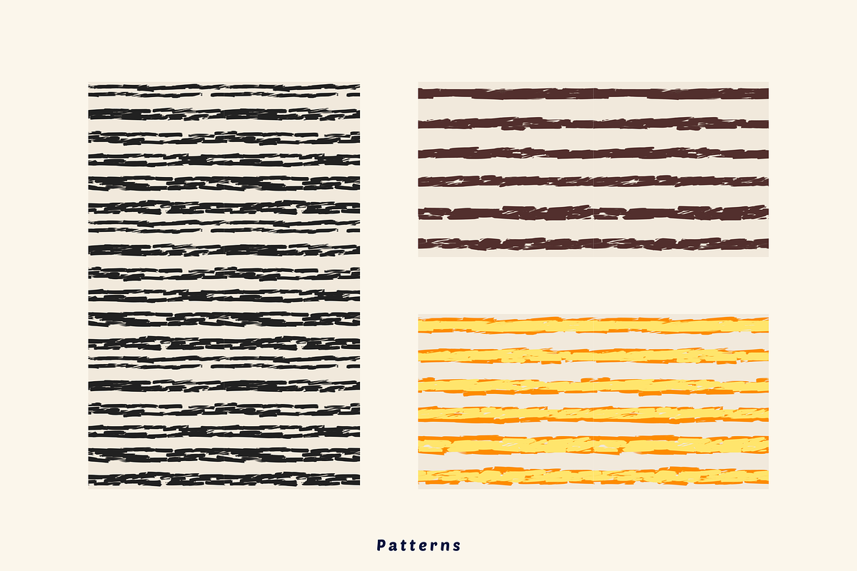 Stripes print, a Pattern Graphic by AnnaEshka (Photo 2 of 2)