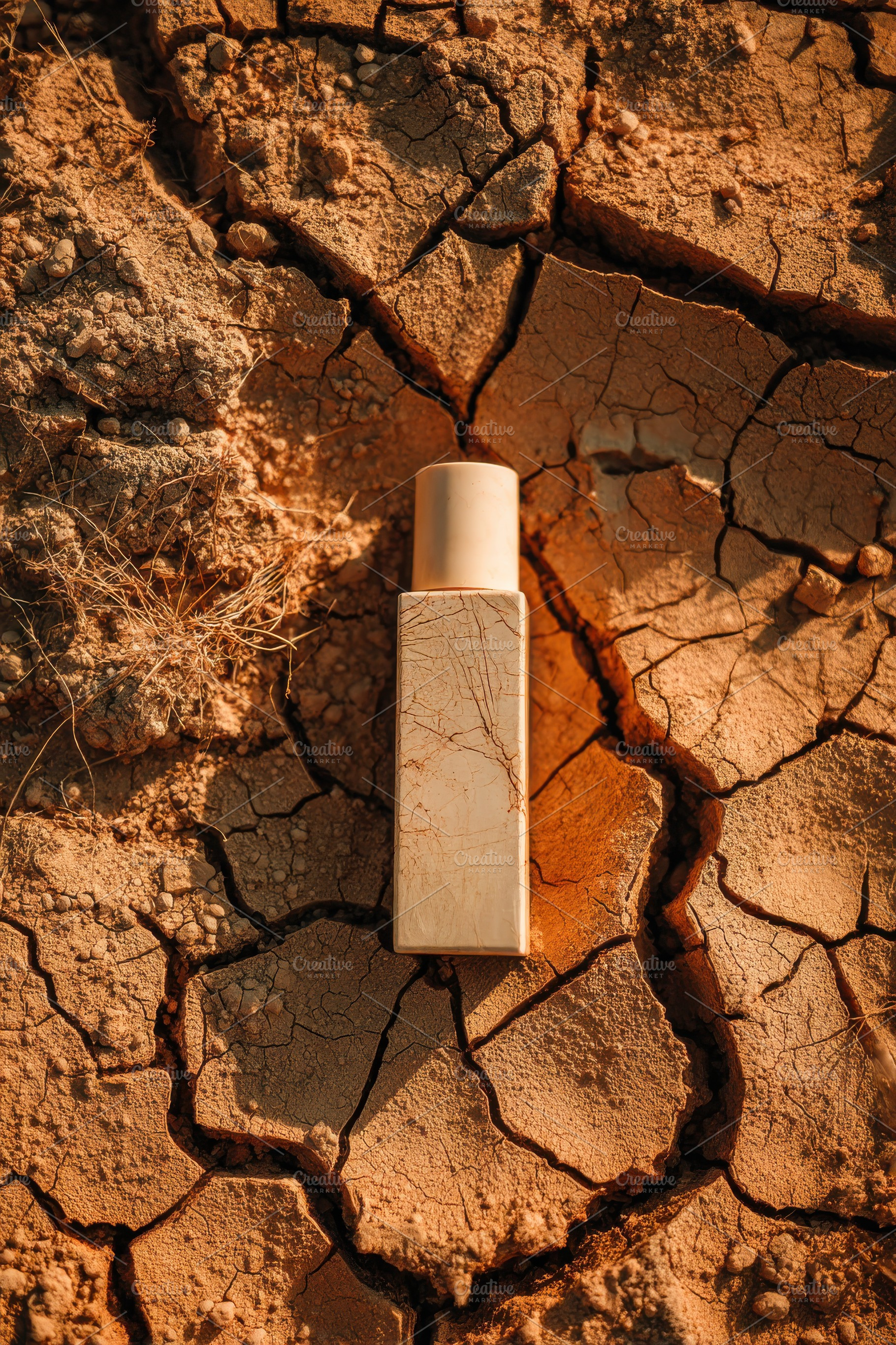 Cracked Clay Soil Texture, a Photo by Virgo Studio