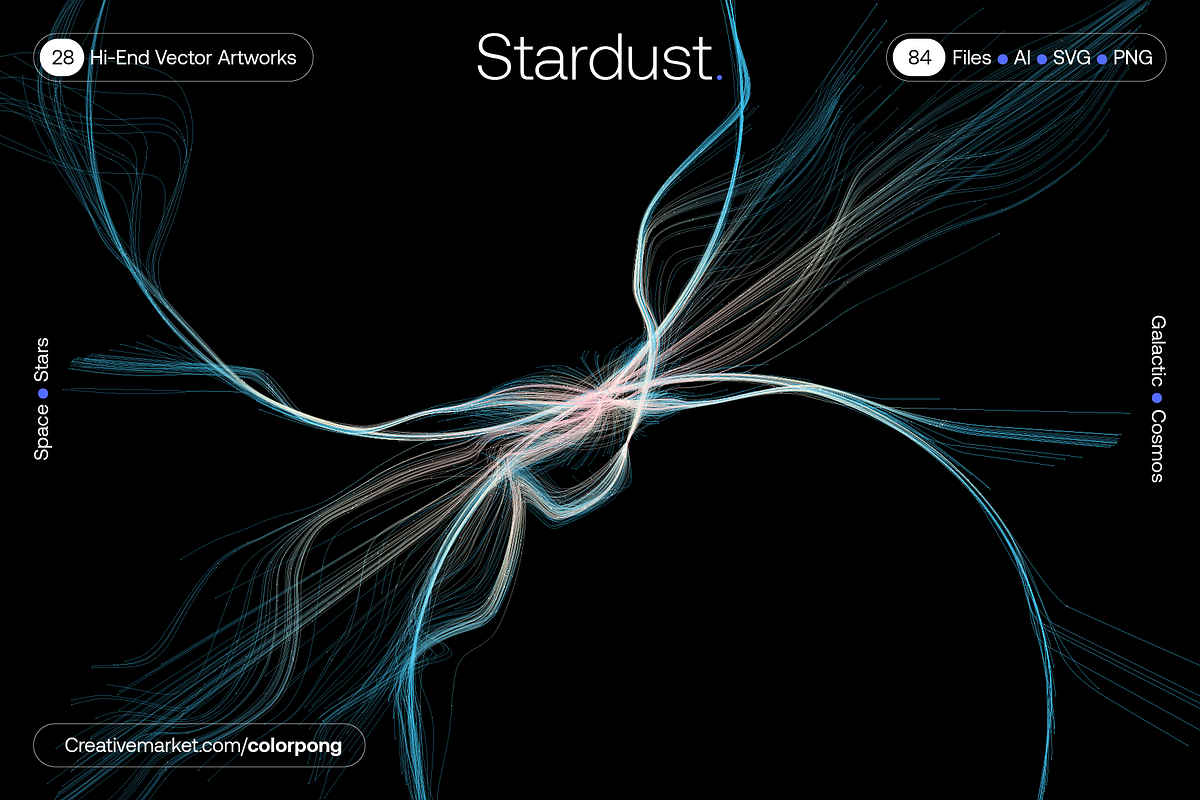 Stardust - Vector Bundle, a Technology Illustration by Colorpong (Photo 9 of 21)