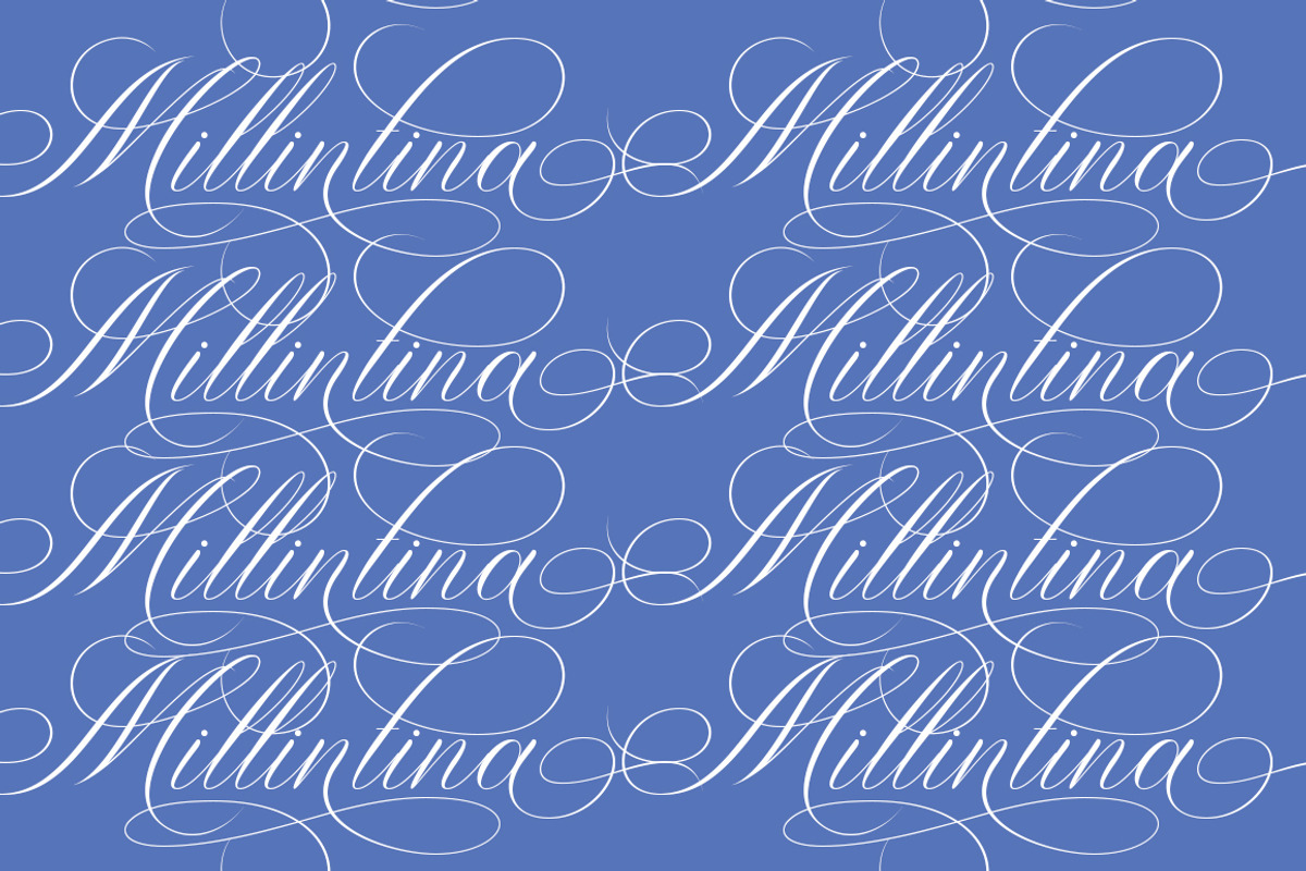Mellintina Calligraphy, a Script Font by IM Studio (Photo 6 of 6)