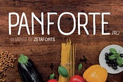 Panforte Pro - 7 fonts, a Sans Serif Font by Zetafonts (Thumbnail 1 of 8)