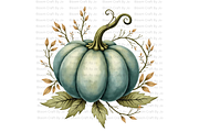 Pumpkins with Autumn Vines, a Decorative Illustration by Bloom Craft Creations (Thumbnail 10 of 12)