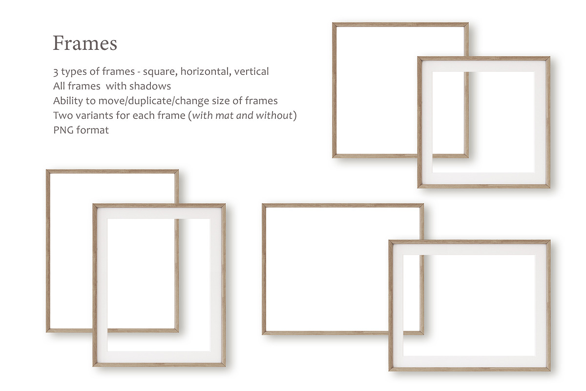 COUNTRY KITCHEN Wall&Frame Mockups, a Print Template by MyHomeMockups (Photo 6 of 7)