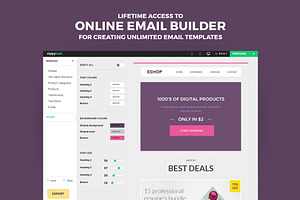 Eshop Email Marketing Template