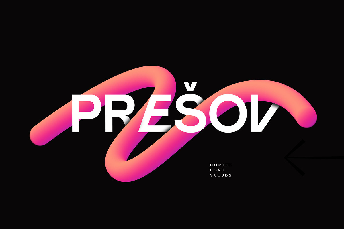 Homith, a Sans Serif Font by vuuuds (Photo 11 of 12)
