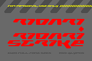 Ridari — Futuristic Sci-Fi Typeface, a Font by JCNVX's Shop (Thumbnail 2 of 4)
