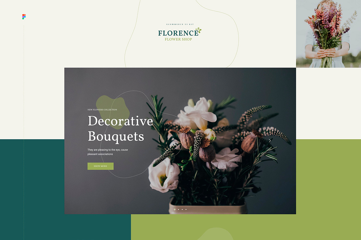Florence - eCommerce Web UI Kit, an UI Kit Template by Creatoly (Photo 1 of 16)