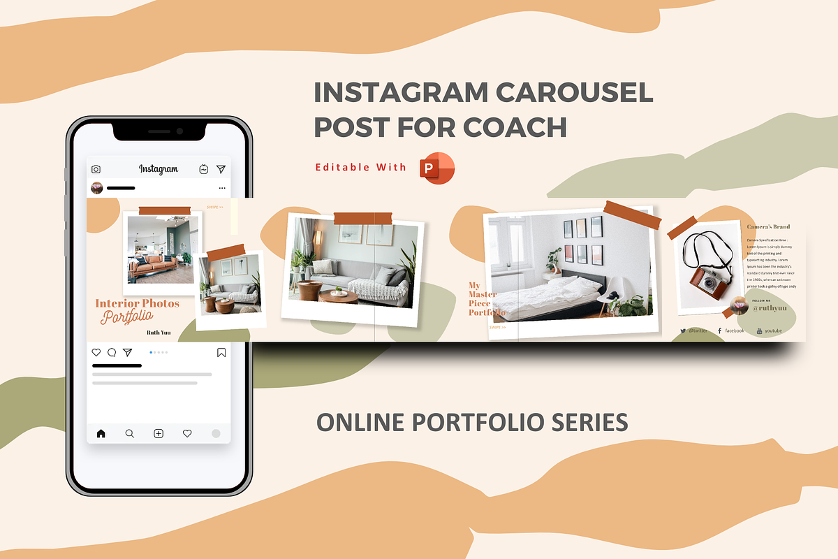 SALE | 20 BUNDLE INSTAGRAM CAROUSEL, a Social Media Template by rivatxfz (Photo 8 of 21)