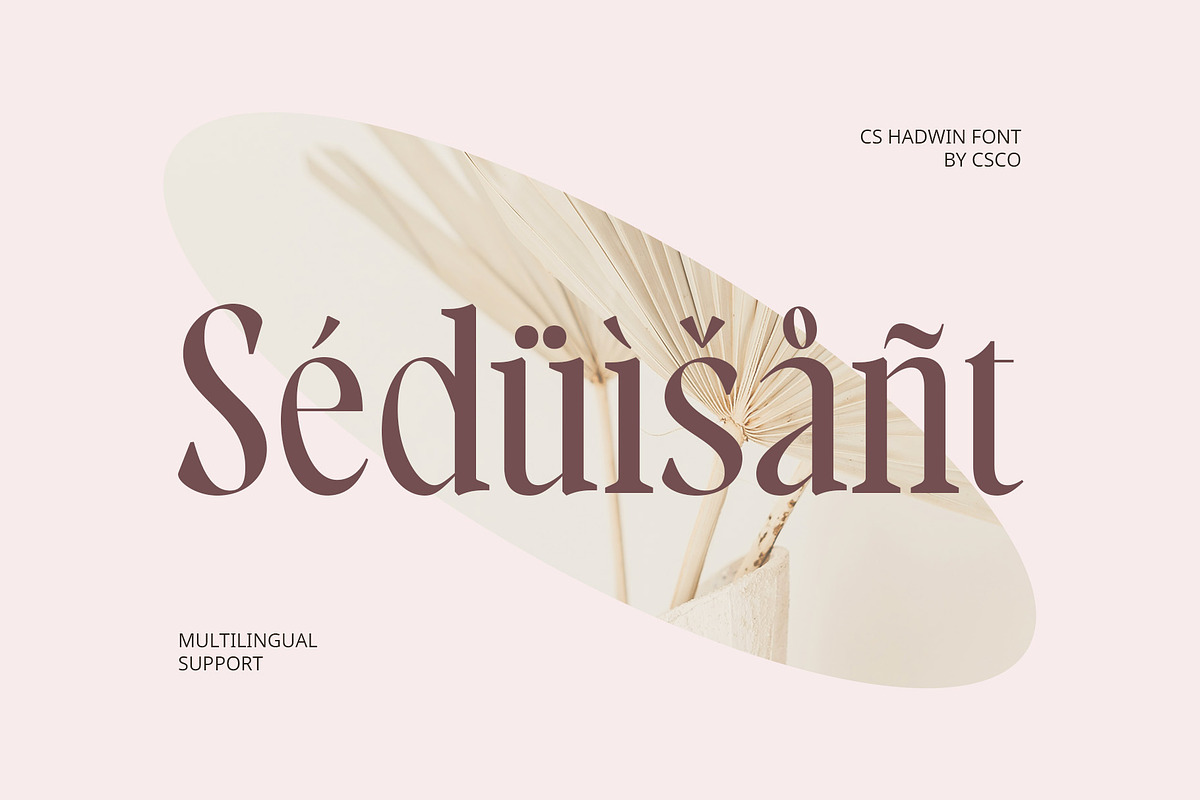 CS Hadwin – Classic Font, a Serif Font by Craft Supply Co. (Photo 5 of 8)