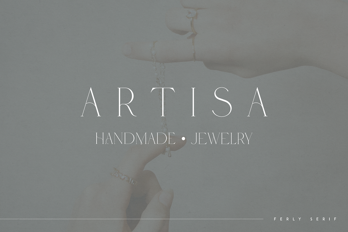 Ferly - Elegant serif font, a Serif Font by Only Fonts (Photo 2 of 10)
