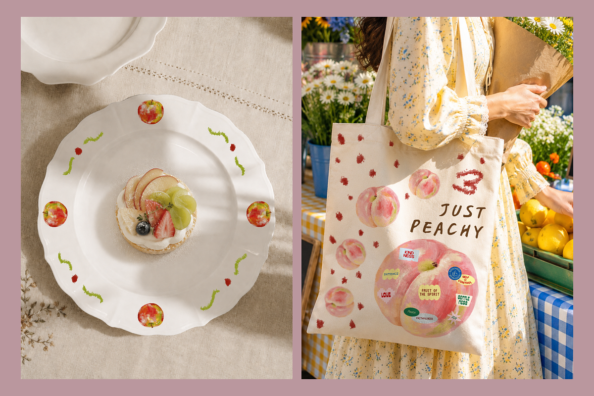 +32 Hand-Painted Fruit Collection, a Food Illustration by The Journey Atelier (Photo 8 of 19)