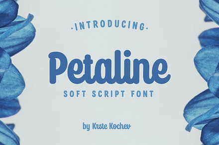 Petaline - Soft Script Font