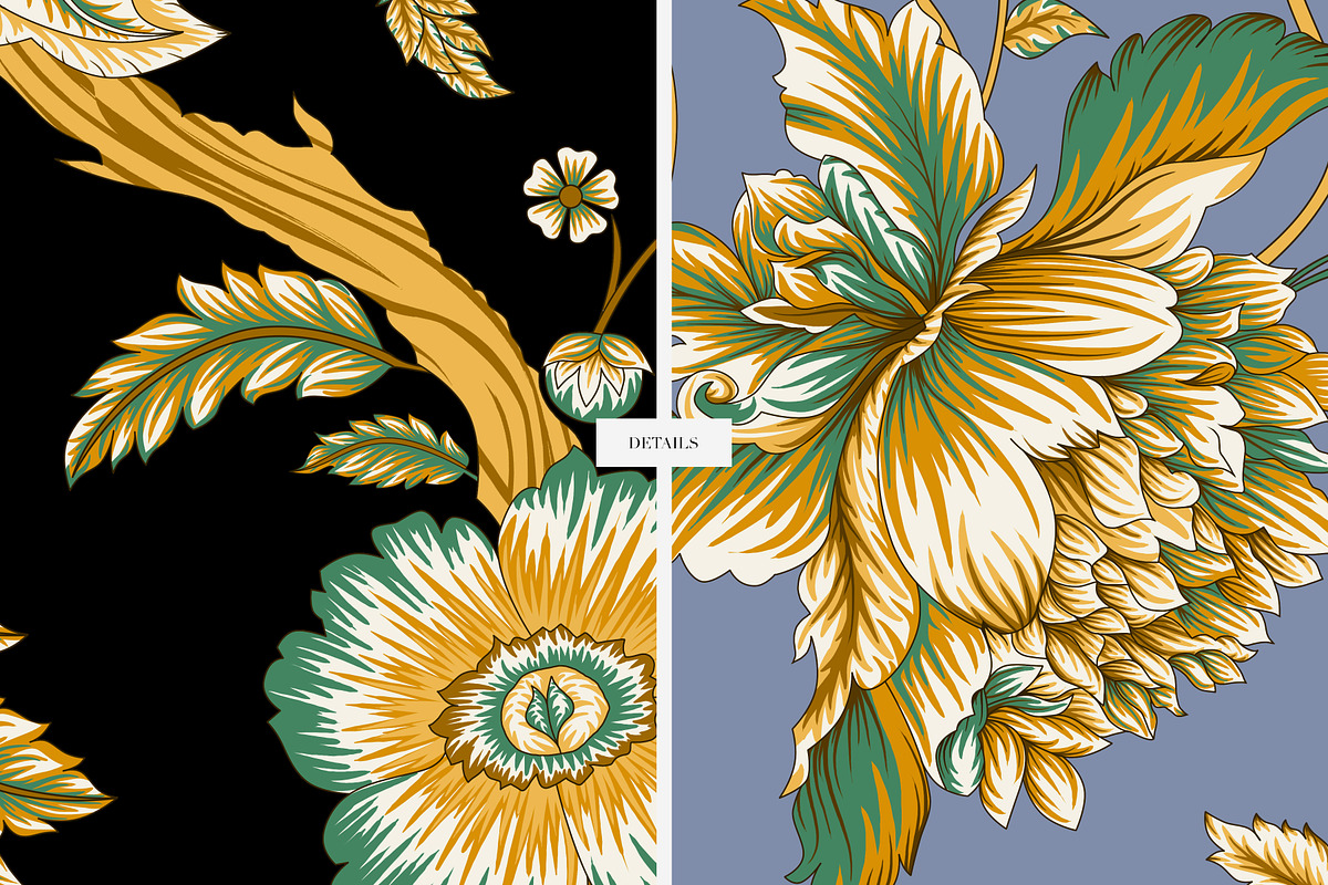 Imperial Ornate Luxury Prints, a Pattern Graphic by LEAFure (Photo 8 of 11)