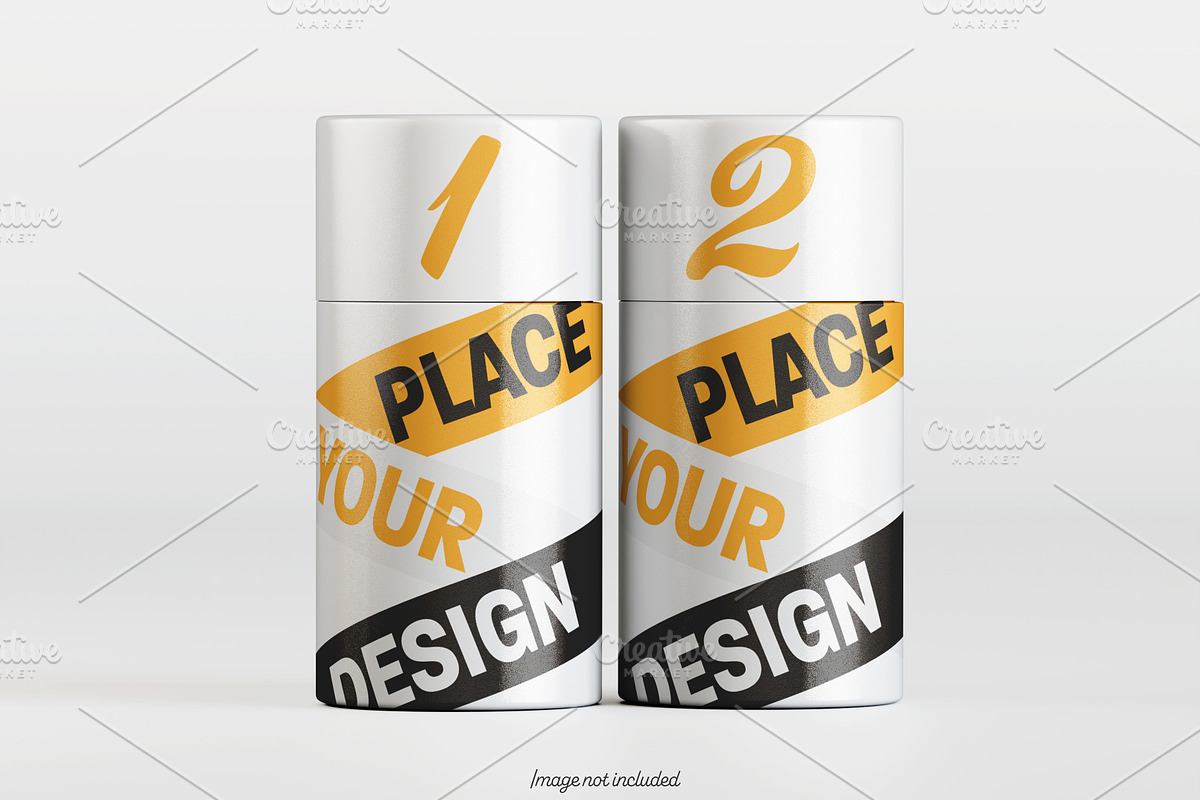 Paper tube mockup bundles V1, a Packaging Mockup by Ambo Ampeng (Photo 9 of 26)