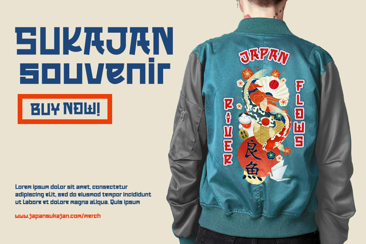 OREWA - Japanese style font, a Font by twinstd (Photo 5 of 10)