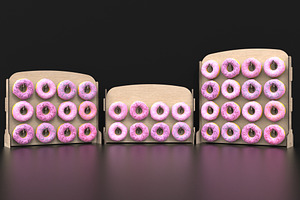 Donut Display Stand Laser Cut Files