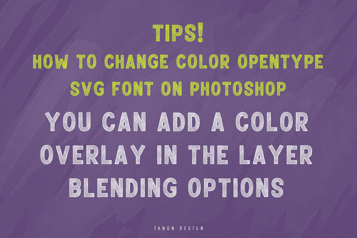 Rough Raw Watercolor Collection, a Handwritten Font by Tanondesign (Photo 10 of 10)