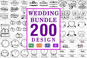 Wedding SVG Bundle, Wedding Sign SVG, an Object Graphic by D2PUTRI (Thumbnail 1 of 31)